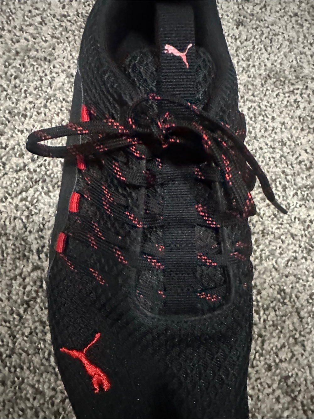 Puma Black and Red Men Sneakers